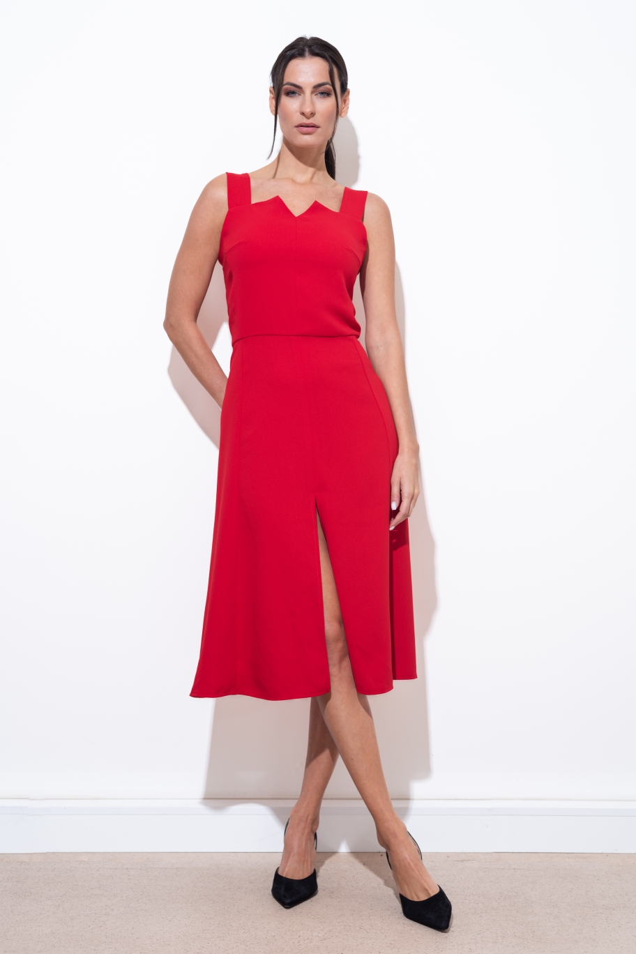 Šaty Carol červené