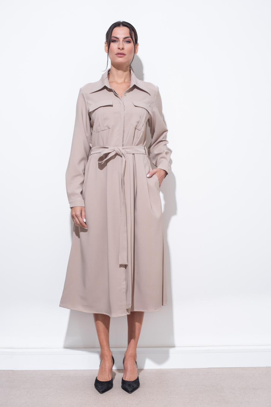 Košilové šaty Diane